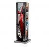 2 Sided Ultra Stretch Portrait Kiosk Enclosure For Lg 86bh5c Signage Displays