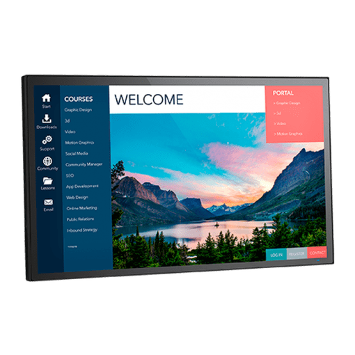 24 Full Hd Pcap Touch Display With 100mm Vesa Mount 2