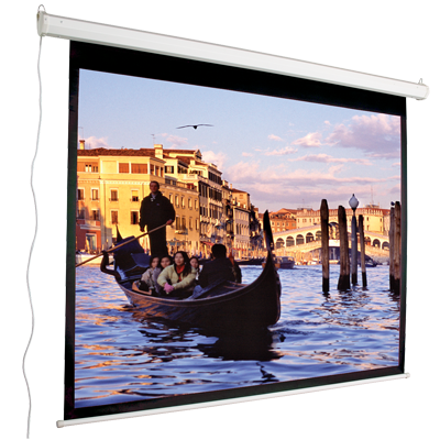 4:3 Motorized Electric Projection Screen, 84" Nominal Diagonal