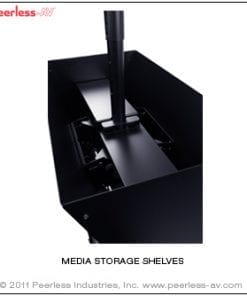 Back To Back Ceiling Mount W/ Media Player Storage For 40