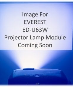 Everest Ed U63w Projector Lamp Module