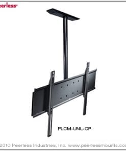 Flat Panel Ceiling Mount For 32 To 65 Flat Panel Displays Universal Adapter Plate