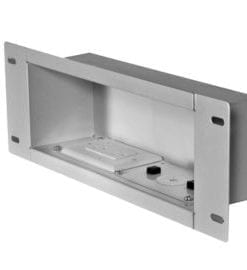 Recessed Cable Management And Power Storage Accessory Box White