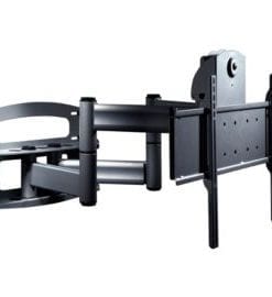 Articulating Dual Wall Arm With Vertical Adjustment For 42 To 95 Displays