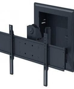 In Wall Mount For 32 To 71 Displays With Universal Adapter Plate Black